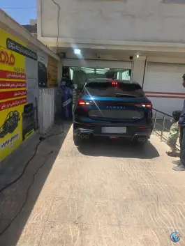 عکس تشخیص رنگ و فنی خودرو هدف، محله فردوسی، شیراز 2