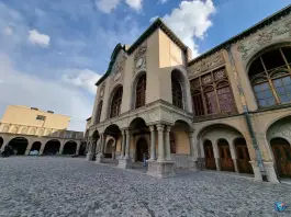 عکس عمارت مسعودیه، محله بهارستان، تهران 5