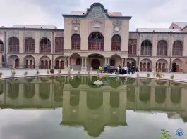 عکس عمارت مسعودیه، محله بهارستان، تهران 10