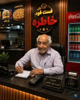 عکس رستوران ایرانی وفست فود خاطره، محله منصوریه، تربت حیدریه 3