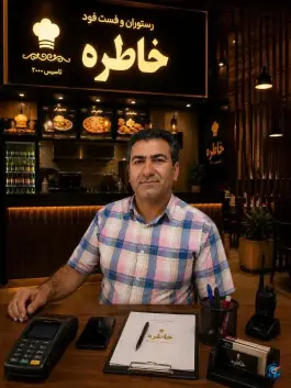 عکس رستوران ایرانی وفست فود خاطره، محله منصوریه، تربت حیدریه 4