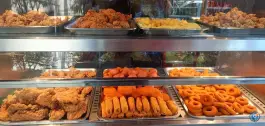 عکس مرغ سوخاری و پیتزا کیلویی سوخارچی، ائمه اطهار، تهران 4