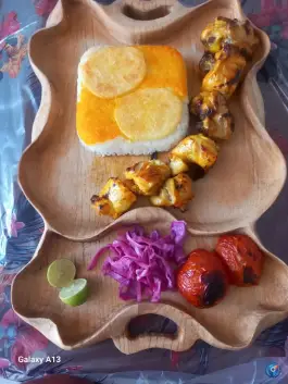 عکس تهیه غذا و کته کبابی لاهیجان، کشاورز غربی، پاکدشت 2