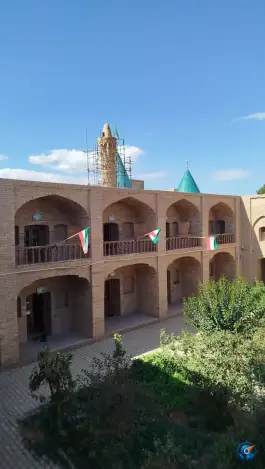 عکس مدرسه شاهرخیه بسطام، محله امامزاده محمد، بسطام 8