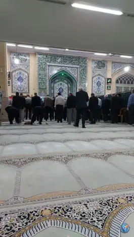 عکس مسجد الزهرا بعثت اصفهان 3