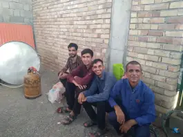 عکس آشپزخانه مسجدصاحب الزمان دهنه نودژ منوجان 2