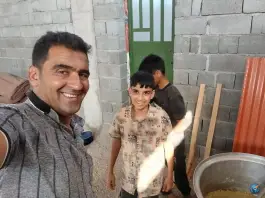 عکس آشپزخانه مسجدصاحب الزمان دهنه نودژ منوجان 4