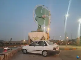 پارکینگ باغ ملک، بلوار امام رضا، مشهد