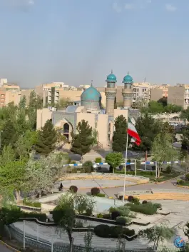 عکس مسجد پیامبر اعظم (ص) دانشگاه آزاد کرج 2