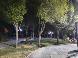عکس بوستان گل مریم بهارستان اصفهان 1