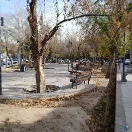 عکس فضای سبز «قصر دشت» محله منبع آب شیراز 3