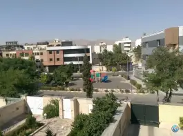 عکس پارک مثلثی «بنفشه» محله قدوسی غربی شیراز 2