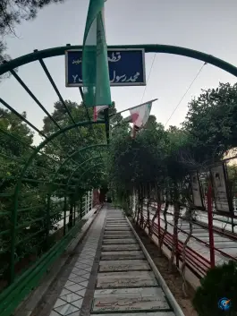 عکس قطعه شهدا جبهه جنگ، دارالرحمه، شیراز 6