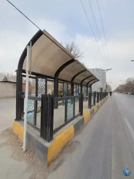 ایستگاه اتوبوس نبوی منش، نصرآباد، اصفهان