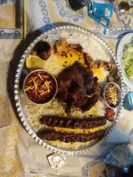 عکس کباب بناب عموحسن جعفریه قم 3