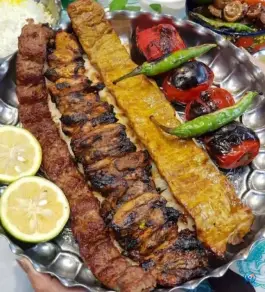 عکس کباب بناب عموحسن جعفریه قم 8