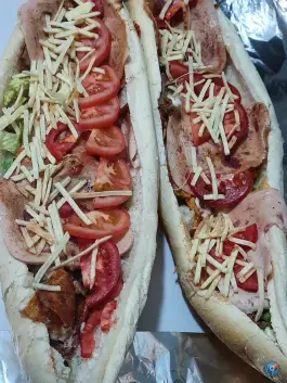 عکس های پیتزا و ساندویچ ستاره شب، محله اتابک، مراغه