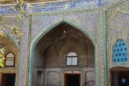 عکس مدرسه علمیه آقا بابا خان، محله گود عربان، شیراز 4
