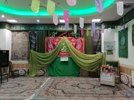 عکس حسینیه چهارده معصوم رضوانی های مقیم مشهد در محله خواجه ربیع مشهد 1
