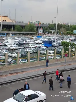 عکس پارکینگ روباز ترمینال جنوب 2