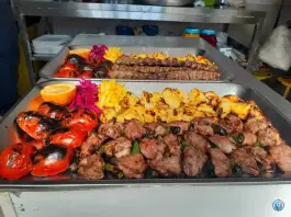 عکس باغچه رستوران عمارت وردیج 8