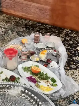 عکس مجموعه پذیرایی باغ گیلاس 1