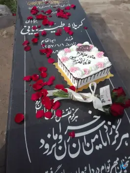 عکس مزار طیبه پایانی مارشک 1