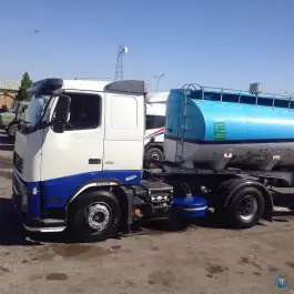عکس های پارکینگ تریلی های حامل مواد سوختنی شرکت نفت انبار شهید بیخوش