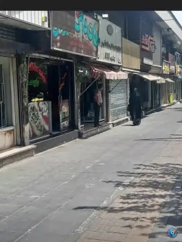عکس هات داگ خوران ولیعصر 4